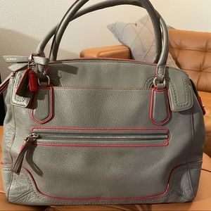 Leather Coach satchel